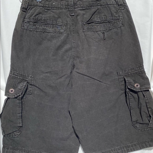 Pre- Owned Gently Worn American Eagle Longboard Men’s 26 Cargo Shorts Grey - Picture 3 of 11